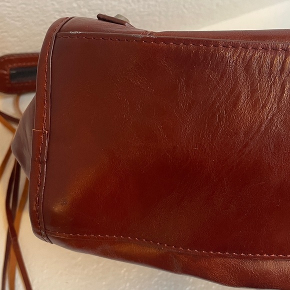 Vintage Y2K Balenciaga Paris City Leather boho bag with fringe and accessories - Picture 11 of 13